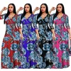 Robes décontractées Femmes Vêtements Robe longue Bohême Floral Élégant Parti Bal Mariage SummerCasual