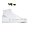 Blazer meados 77 77 Vintage High Low Platform Men Women Casual Sneaker Sneaker Catechu Black White Navy Popcorn Foam