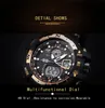 Smael Sport Watch Men Big Dial LED Digital Quartz Wrist Watches Mens Top Brand Luxury Digitalwatch Military Army Clock Male 220530