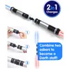 2 Pcs Sabre Laser Jouets Pour Enfants Sabre Oyuncak Lumineux Jedi Sabre Laser Épée Allumer Clignotant Lightstick Cadeau Laser Épée 220630