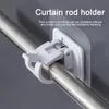 Hooks & Rails Curtain Rod Holder Self-Adhesive Hook For Wall Multi-Purpose Used In Shower Room Kitchen LivingHooks HooksHooks