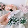 Glitter Real Dry Pressed Flower Folding Phone Case f￶r Samsung Galaxy Z Flip 3 Flip4 5G Transparent Acrylic TPU Cover