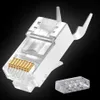 Epacket CAT6A CAT7 RJ45コネクタクリスタルプラグシールドFTPモジュラーコネクタネットワークイーサネットCABLE25168964985