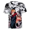 T-shirt da uomo 3-16 anni Felpa con cappuccio Anime 3d Stampa t Shirt Uomo Donna T-shirt Harajuku Abbigliamento Trendy Famous Brandmen's Imon22