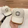 Diseñador de marca de lujo Casquette Hombres y mujeres Misma gorra de béisbol Pareja Letras Moda Street S Sombreros