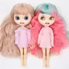 ICY DBS BLYTH DOLL 16 BJD TOY NATURAL SKINY FACEショートヘアホワイトスキンタンスキンジョイントボディ30cm女の子ギフトアニメガールズ2205255406624