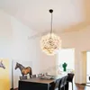 Lampes suspendues Italie Designer Verre Lumières Pissenlit Pour Chambre Escalier Lustre Décoratif Led G4 Ampoule InclusPendentif