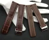 Branda de relógio de relógio de couro genuíno da marca Band Black Brown Blue Soft Watch Bands para Breitling Strap Man 22mm 24mm com ferramentas em 220622