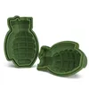 New 3D Ice Cube Mold Grenade Shape Cream Maker Bar Drinks Whiskey Wine Ices Maker Silicone Baking Mould Kitchen Tool