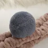 Panda Oreen Coral Fleece Baschetta per lavatura del viso per la doccia spa per capelli da peli di peluche elastico peluche Accessori per capelli di moda per capelli