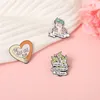 Feminism Enamel Pins Custom Girl Power Love Brooches Lapel Clothes Badges Women Hat Jewelry Gift for Female Friends Accessories