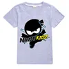 Ninja Kidz B Kids Clothes Cotton Short sleeved T shirts Children Sweatshirt Cartoon Teenager Tops Boys Girls Clothing 220620