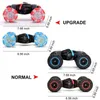 24G 4WD CAR DE SENTENCIA DE GESTURA COCHO REMOTO CAR 360 ° Allround Drift Twisting Offroad Dancing Vehicle Kids Ways W Lights 220815