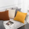 Poduszka / poduszka dekoracyjna Solid Color Teddy Velvet Poduszka Pokrywa ciepłą poszewkę na jesień i zima 45x45 cm samochodowy dom dekoracyjny