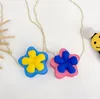 Cute Mini Flower Shape children handbag Princess Messenger Bag Baby Coin Purse