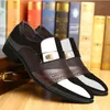 Chaussures habillées mocassins italiens hommes mariage Oxford pour hommes formels Zapatos de Hombre Vestir