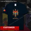 Молдова Молдаван MDA MD Бесплатный заказ вентиляторов Джерси DIY Название номер 100 хлопковые футболки мужчины женщины свободные футболка 220620