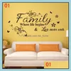 Adesivi murali Decorazioni per la casa Giardino Ems Mix 9 Stili Citazioni Decal Parole Lettering Dicendo Decor Sticker Vinyl Art Decalcomanie Drop Delivery 2021 G7A