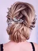 Headpieces trendy Rhinestone Hair Comb kralen Handgemaakte Crystal Chic Women Bridal Hoofdress Accessories Party Ornamenten