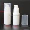 Bottha Bottles Office School Business Industrial 15ml 30ml 50ml Pl￡stico White Cosm￩tico Bomba sem ar para a m￣o Creme para os olhos do corpo da face L l