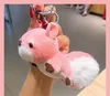 Party Favor New ins girl small cute lamb pendant keychain male personality creative couple simple doll pendant