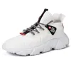 Chaussures de course de mode hommes femmes noir blanc haute qualité hommes formateurs baskets de sport taille 36-46