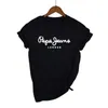 est-London T-Shirt Summer Women's Short Sleeve Tees Shirt Tops Unisex 220408