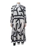 Платья с размером весеннее длинное рукав женское модное элегантное платье Big 5xl Lady White Fromant Frood Оптовая массовая капля T220804