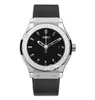 Designermen 's Watch Automatic Machinery 316 Fine Steel Rubber Watchband Sport Watch 45mm 크기