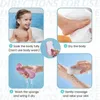 Éponge de bain exfoliante super douce magique exfoliante pour enfants adultes produits de salle de bain