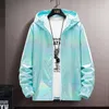 Womens Jackets Summer Jacket Women White S7XL Pl Size Loose Thin Couple Hooded 220823
