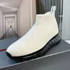Men Casual Shoes Fashion Classic Spring/Summer Mens Driving Mid-Top Shoess Fly Knit Fabric Air Cushion Sole High Quality Designer Mens sneakers
