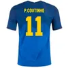 Brasil Neres Coutinho Soccer Jersey 2021 2022 2023 Camiseta de Futebol Brazils G.Jesus Firmino 22 23 Football Shirt