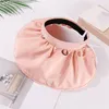 New!! Summer Beach Party Hats Empty Shell Sun Protection Female Folding Hair Ban