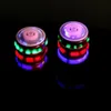 Music Gyro PegTop Spinning Top Brinquedo Funny Kids Toy Classic UFO Gyroscope Laser Color Flash LED Light Years Gift 220725