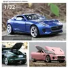 1:32 F-TYPE Coupe Alloy Car Model Diecast Metal Toy Vehicles Collection Sound and Light Boys Childrens Gift 220418