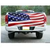 Dalga bayrağı kamyon bagaj kapağı sarma vinil grafik çıkartma 65 75 x 25 225z