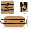 Sacos de armazenamento Lenha Log Carrier Bag Durable Wood Tote Fogão Acessórios com alças para presentes de acampamento