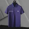 Modedesigner mens polo skjorta män kort ärm t-shirt original enstaka lapel skjortor herrjacka sportkläder jogging kostym asiatisk sizelarge storlek m-4xl nr.ps#430g#g