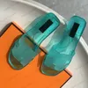 Luxurys Designers Sandalias para hombres, mujeres Floral Brocade slides flats leather rubber Flip Flops Gear Bottoms Beach Shoes Mocasines tamaño 36-45