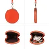 Coin Purses Round Genuine Leather Purse Women Men Candy Wallet Mini Small Female Clutch Pouch Pochette Card HolderCoin