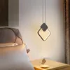 Pendellampor moderna LED -lampor för sovrum matsal sängplats kök bar hem deco lampa fixturer 110v 220vpendant