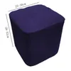 Cuboid Rectangle Ottoman Chair Footstool Seat Storage Slipcover Protector Sofa Foot Stool Covers Waterproof 1pc 220615