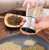 Mills 1Pc Stainless Steel Pepper Grinder Spice Herp Glass Hand Grinding Bottle Kitchen Gadget Worker Inventory Wholesale