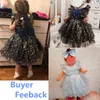 Toddler Girls Princess Dress Mesh Wedding Tutu Vestidos Star Pailletten Kinderen BRIDMID CEREMONY JACHT VOOR 1-5 jaar Kid Girls Y220510