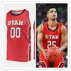 XFLSP 2022 COLLEGE 35 KYLE KUZMA JERSEYカスタムUU UTAH UTESステッチカレッジバスケットボールジャージ10マルコアンソニー13 ELI BALLSTAEDT 11 RILEY BATTIN 5