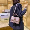 Claimance des femmes de concepteur 60% sur le sac à main imprimé la sangle large tendance portable épissage contraste d'épalage simple