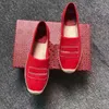 Femmes Casual Chaussures Chaussures de luxe Designer Qualité Véritable peau de vache Boutique Noble Vintage Marque Espadrilles Baskets de sport plates taille 34-42 avec boîte