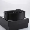 High Quality Fashion Designer Design Men and Women Belt Casual Pants Jeans Black Belt 17 Styles Available