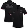 F1 T-shirts Formule 1 Team Racing Driver Polo Hommes Femmes Mode T-Shirt Sports de plein air T-shirt à séchage rapide Fans Tops surdimensionnés